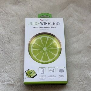 JUICE! Wireless Charging Pad  | Lime Slice Design | Smart Power | New in Box